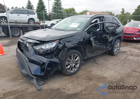 2019 Toyota Rav4 Xle Premium из США, поврежденный, VIN 2T3A1RFV6KC027633